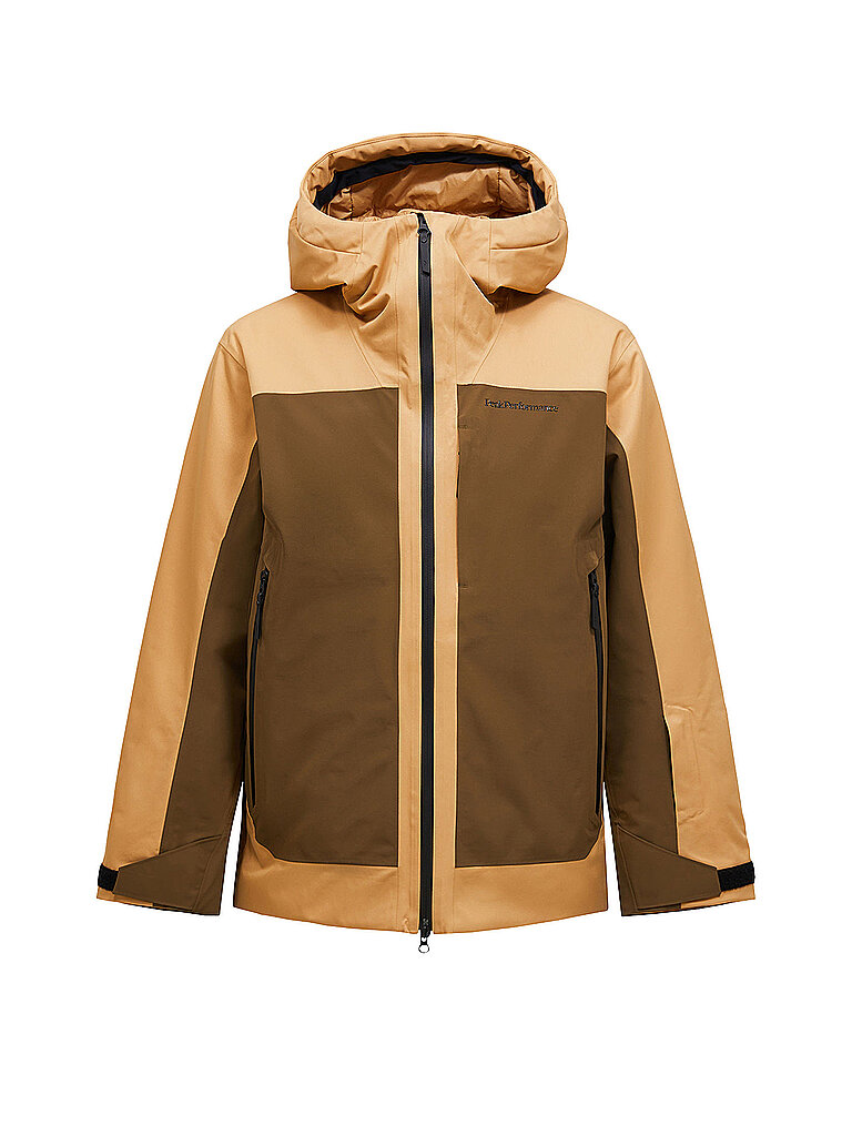 PEAK PERFORMANCE Herren Skijacke Whitelight HIPE 2L Insulated Shell olive | S